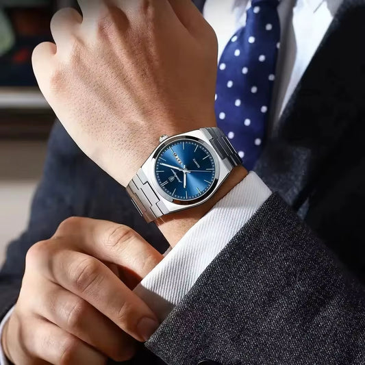 2024 New POEDAGAR 930Luxury Watch for Man Waterproof Luminous Stainless Steel Men Watch Casual Quartz Men'S Watches Male Clock